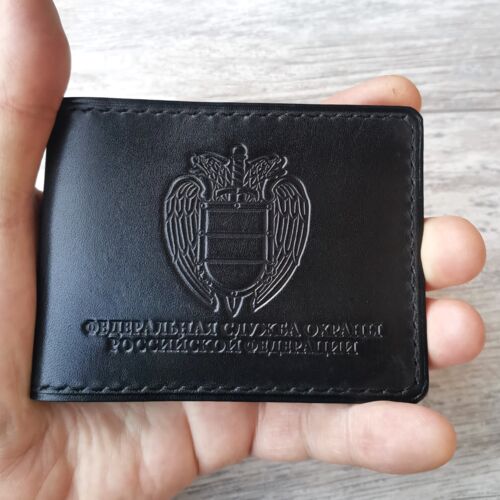 Обложка для удостоверения ФСО России цвет чёрный