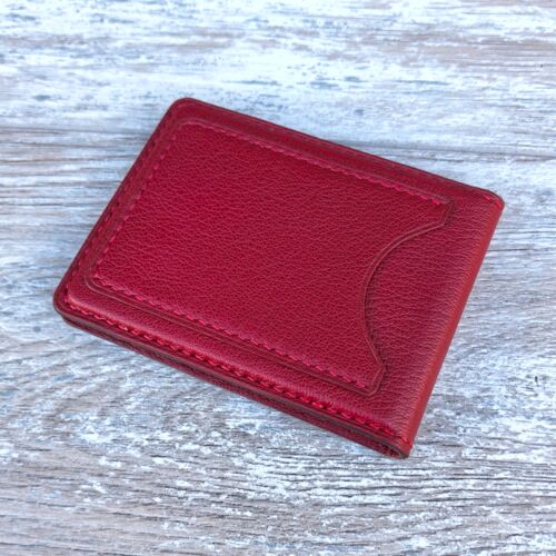 Обложка для удостоверения герб РФ цвет красный золото