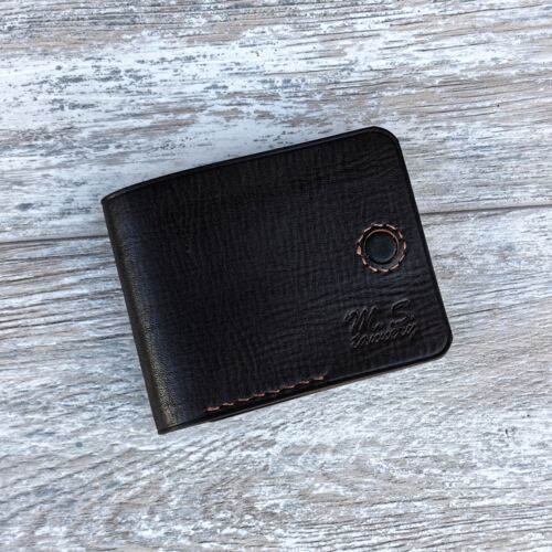 Кошелёк из натуральной кожи цвет коричневый