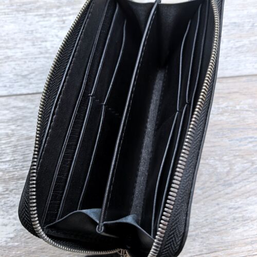 Кошелёк на молнии Бизон цвет чёрный