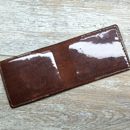 Обложка для удостоверения герб РФ цвет коньячный