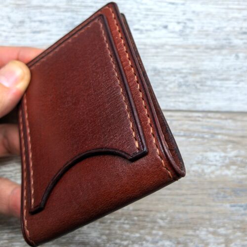 Обложка для удостоверения герб РФ цвет коньячный