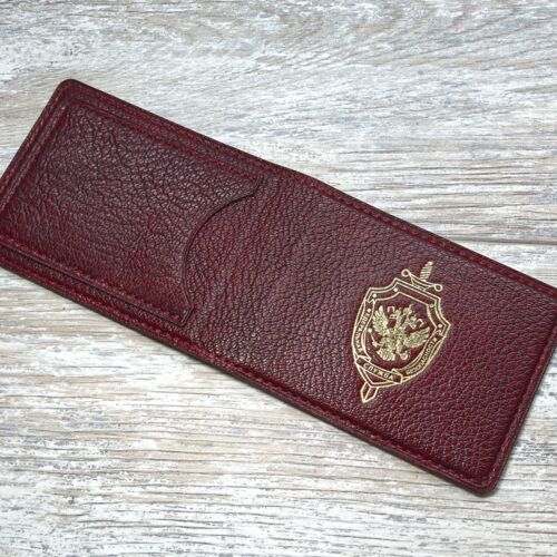 Обложка для удостоверения ФСБ России Шевро