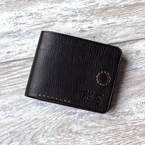 Кошелёк из натуральной кожи цвет коричневый