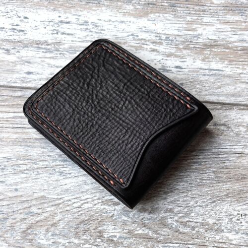 Кошелёк из натуральной кожи цвет коричневый