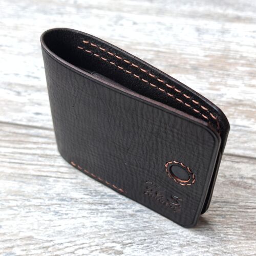 Кошелёк из натуральной кожи цвет коричневый