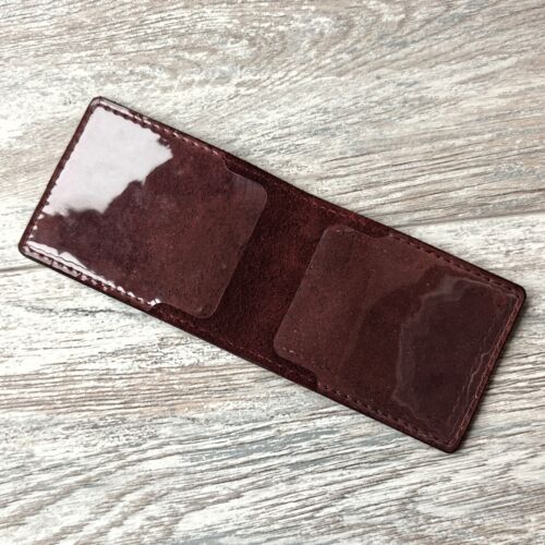 Обложка для удостоверения ФСБ России из натуральной кожи золото