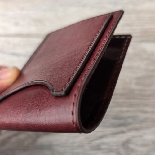 Обложка для удостоверения ФСБ России из натуральной кожи золото