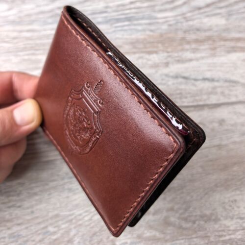 Обложка для удостоверения ФСБ России из натуральной кожи