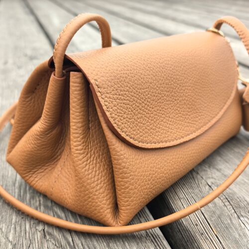Сумочка женская Vita натуральная кожа цвет карамель