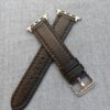 Ремешок для apple watch из натуральной кожи цвет чёрный