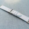 Ремешок для apple watch из натуральной кожи цвет голубой