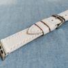Ремешок для apple watch из натуральной кожи цвет белый