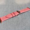 Ремешок для apple watch из натуральной кожи цвет розовый