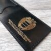 Обложка для удостоверения ФСО России цвет чёрный золото