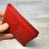 Обложка для удостоверения Ветеран боевых действий цвет красный