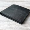 Бифолд из натуральной кожи цвет чёрный