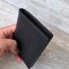 Обложка для автодокументов Сафьяно чёрный