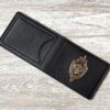 Обложка для удостоверения ФСБ России Шевро цвет чёрный